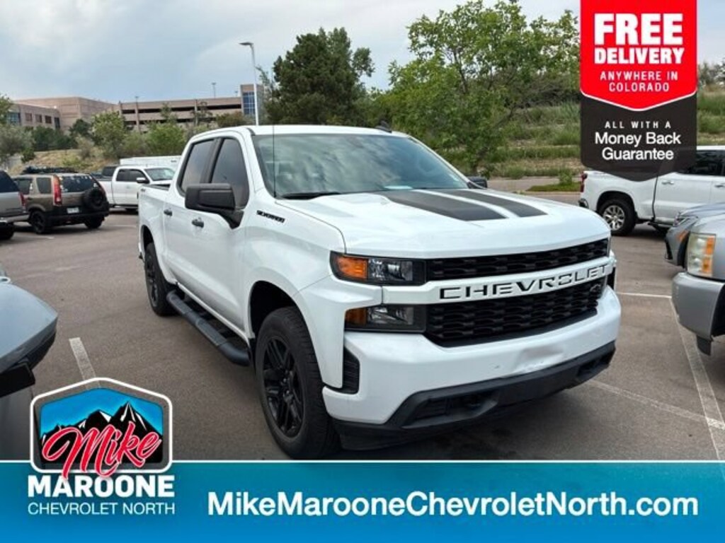 Used 2021 Chevrolet Silverado 1500 Custom Truck Crew Cab