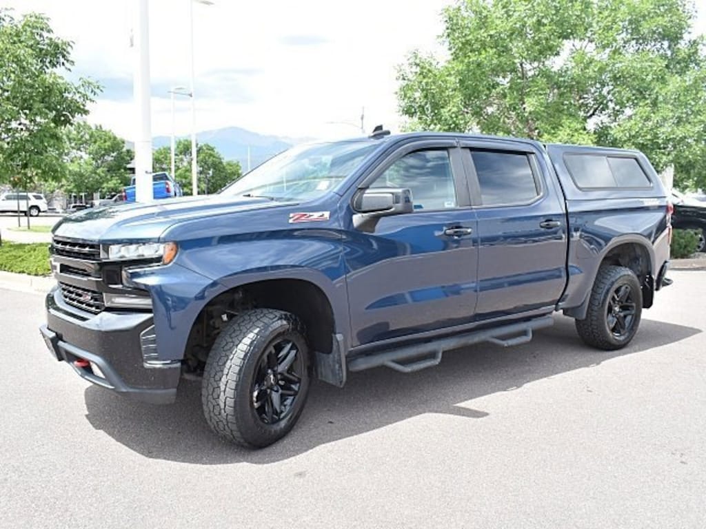 Used 2019 Chevrolet Silverado 1500 LT Trail Boss Truck Crew Cab