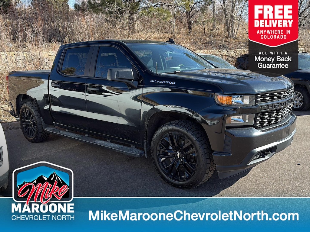 Used 2020 Chevrolet Silverado 1500 Silverado Custom Truck Crew Cab