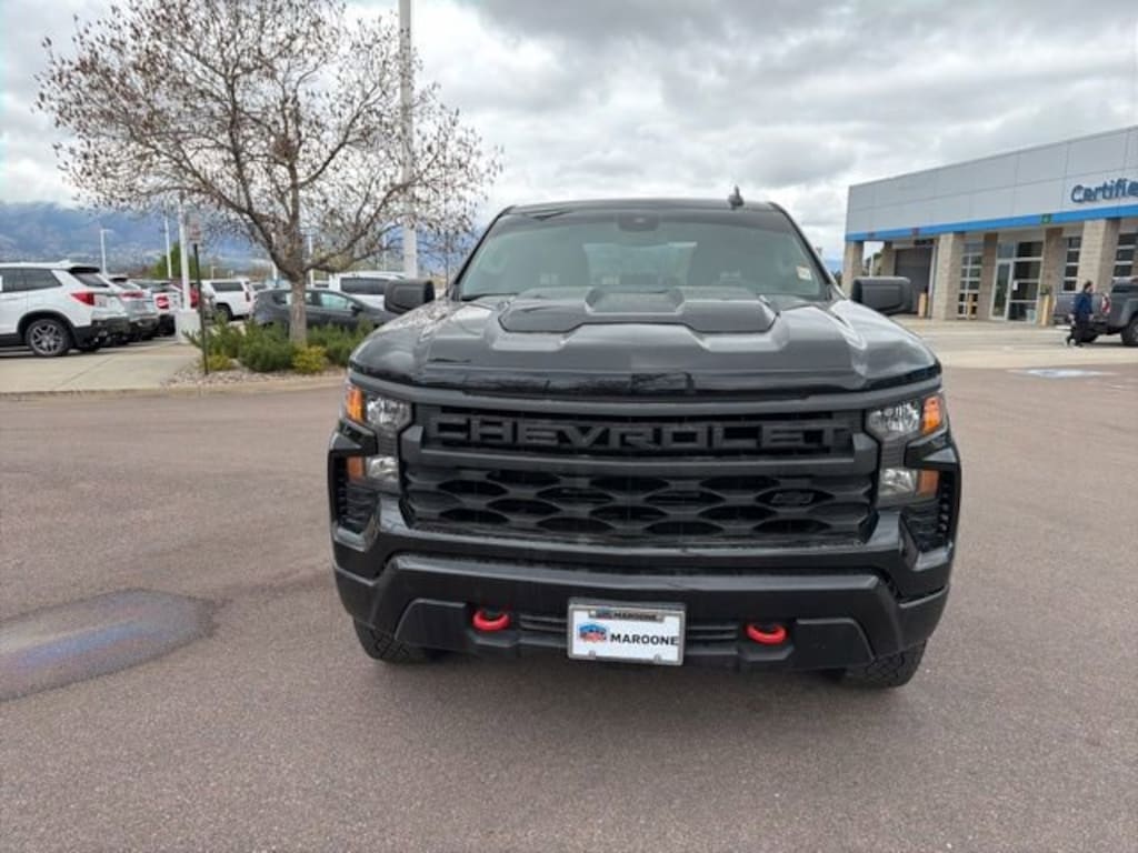 Certified 2024 Chevrolet Silverado 1500 Custom Trail Boss Truck Crew Cab