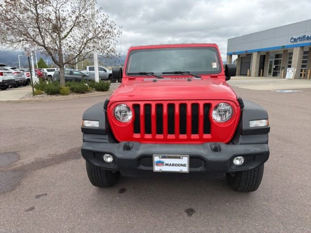 Used 2020 Jeep Wrangler Unlimited Sport SUV