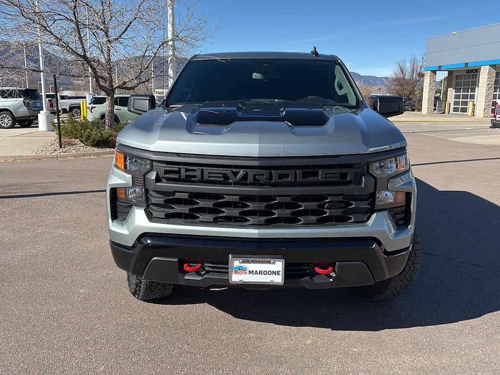 Used 2025 Chevrolet Silverado 1500 Custom Trail Boss Truck Crew Cab