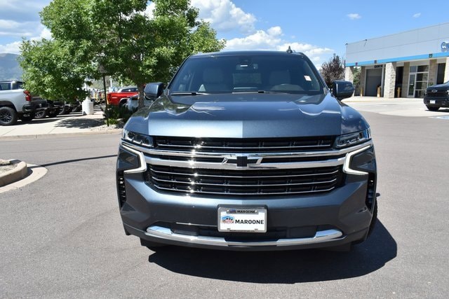 Certified 2021 Chevrolet Tahoe LT with VIN 1GNSKNKD6MR156679 for sale in Colorado Springs, CO