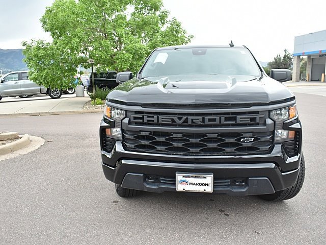 Certified 2024 Chevrolet Silverado 1500 Custom with VIN 3GCPDBEK3RG373650 for sale in Colorado Springs, CO