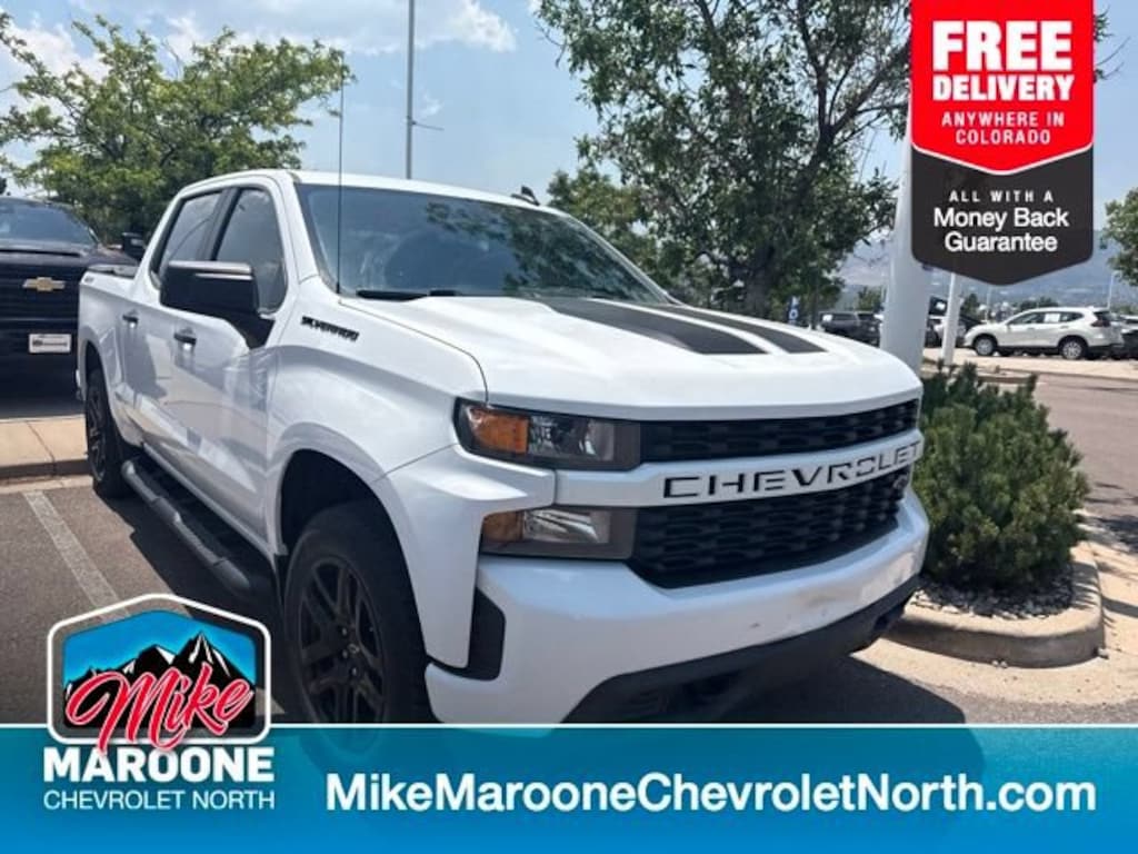 Used 2021 Chevrolet Silverado 1500 Custom Truck Crew Cab