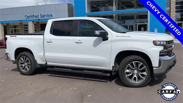 Certified 2020 Chevrolet Silverado 1500 LT with VIN 3GCUYDED6LG118762 for sale in Colorado Springs, CO