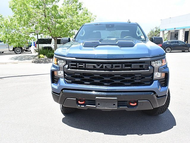 Certified 2024 Chevrolet Silverado 1500 Custom with VIN 3GCUDCED2RG206495 for sale in Colorado Springs, CO