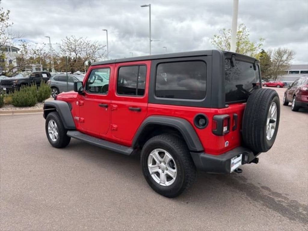 Used 2020 Jeep Wrangler Unlimited Sport SUV
