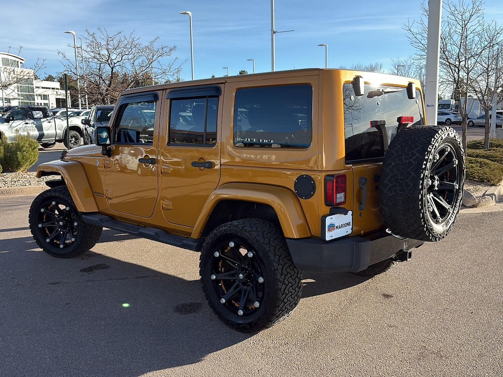 Used 2014 Jeep Wrangler Unlimited Sahara 4x4 SUV