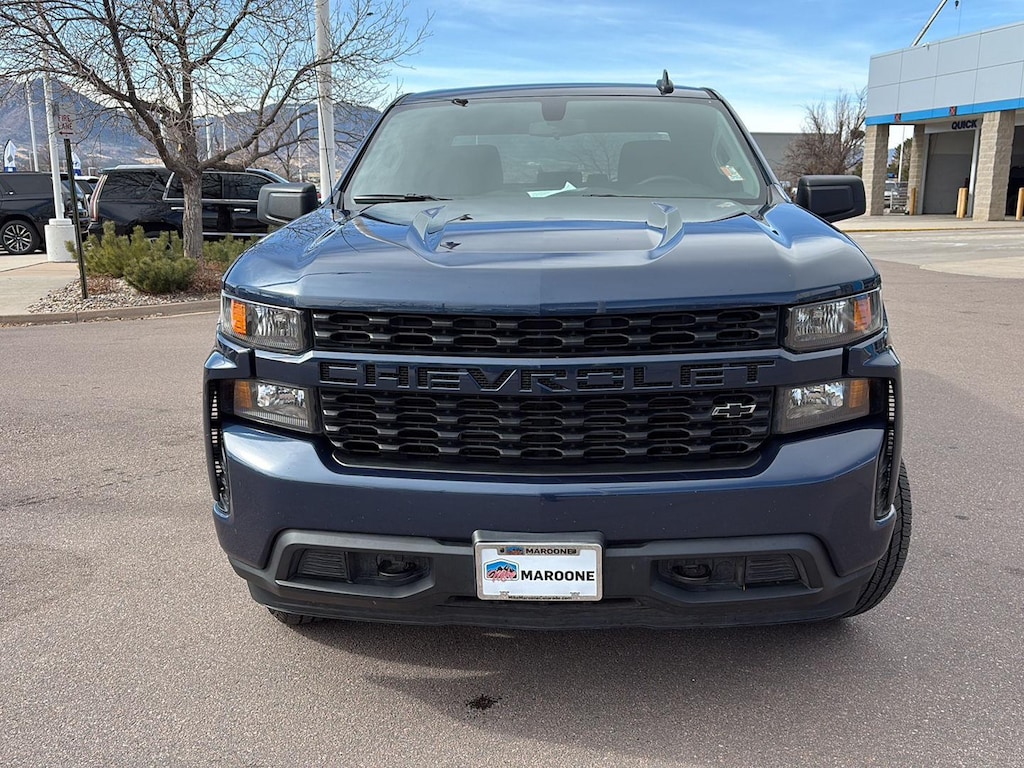 Used 2021 Chevrolet Silverado 1500 Custom Truck Crew Cab