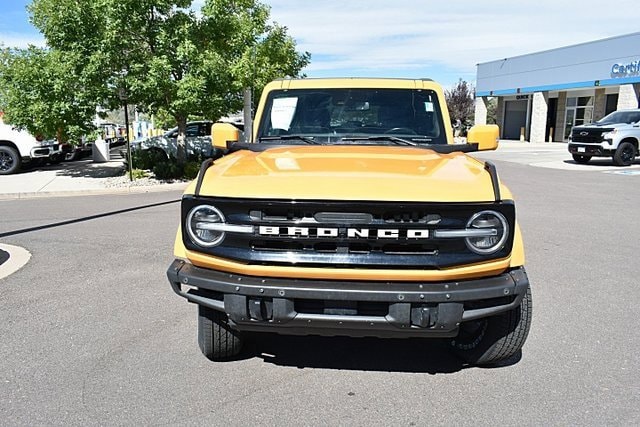 Used 2021 Ford Bronco 4-Door Outer Banks with VIN 1FMEE5DP7MLA80232 for sale in Colorado Springs, CO