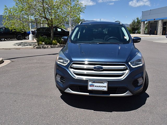 Used 2018 Ford Escape Titanium with VIN 1FMCU9J91JUA85147 for sale in Colorado Springs, CO