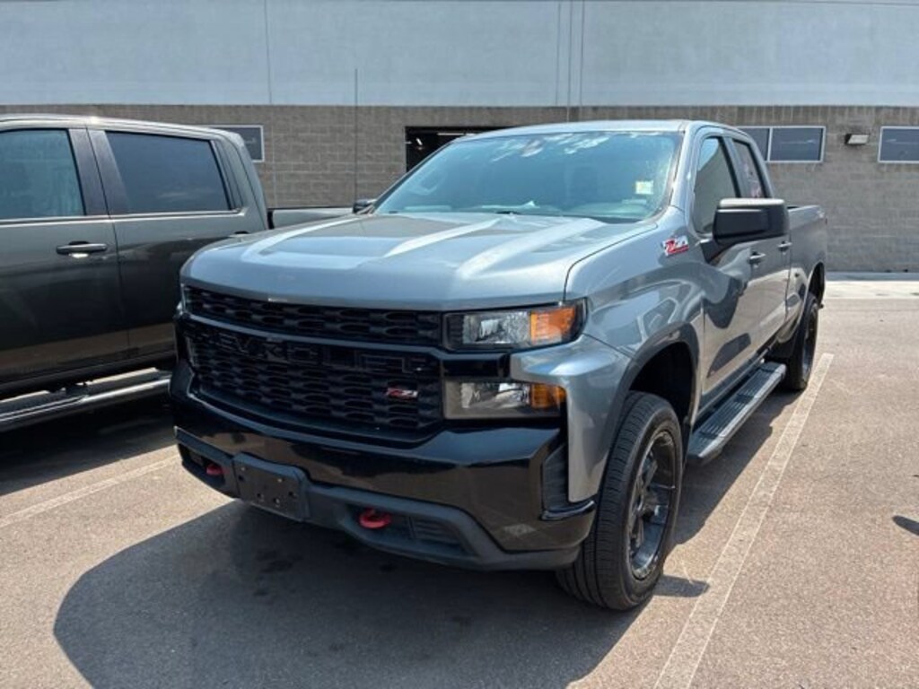 Used 2019 Chevrolet Silverado 1500 Silverado Custom Trail Boss Truck Double Cab