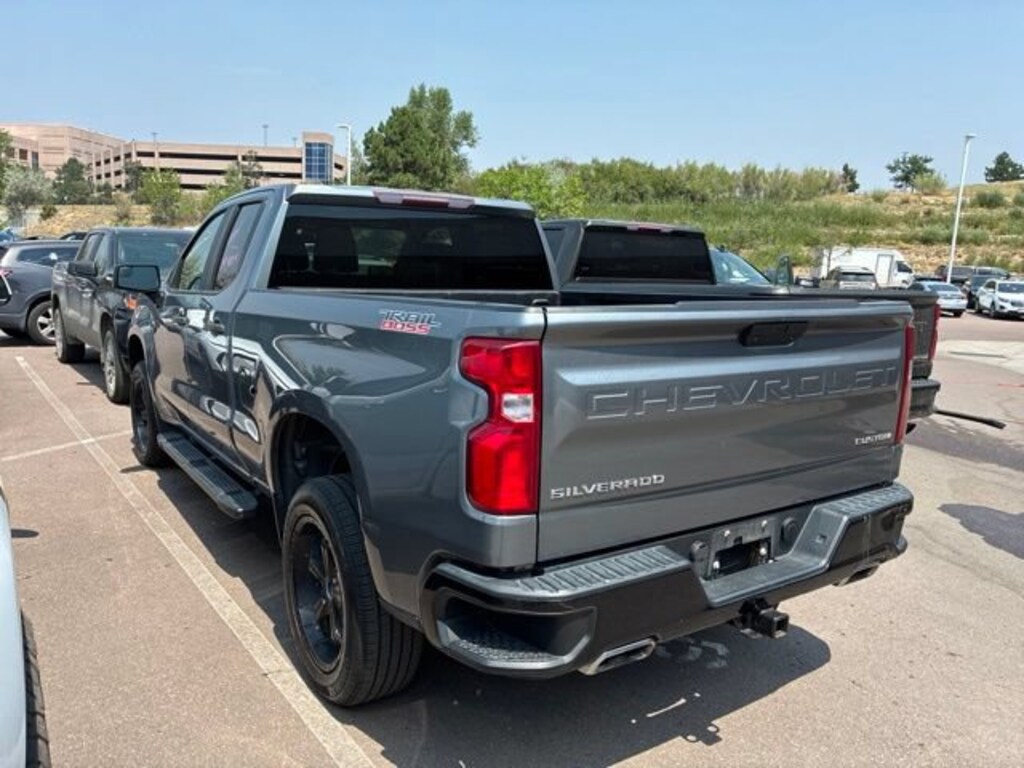 Used 2019 Chevrolet Silverado 1500 Silverado Custom Trail Boss Truck Double Cab
