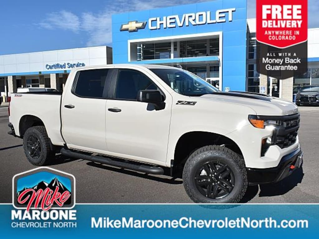 New 2026 Chevrolet Silverado 1500 Custom Trail Boss Truck