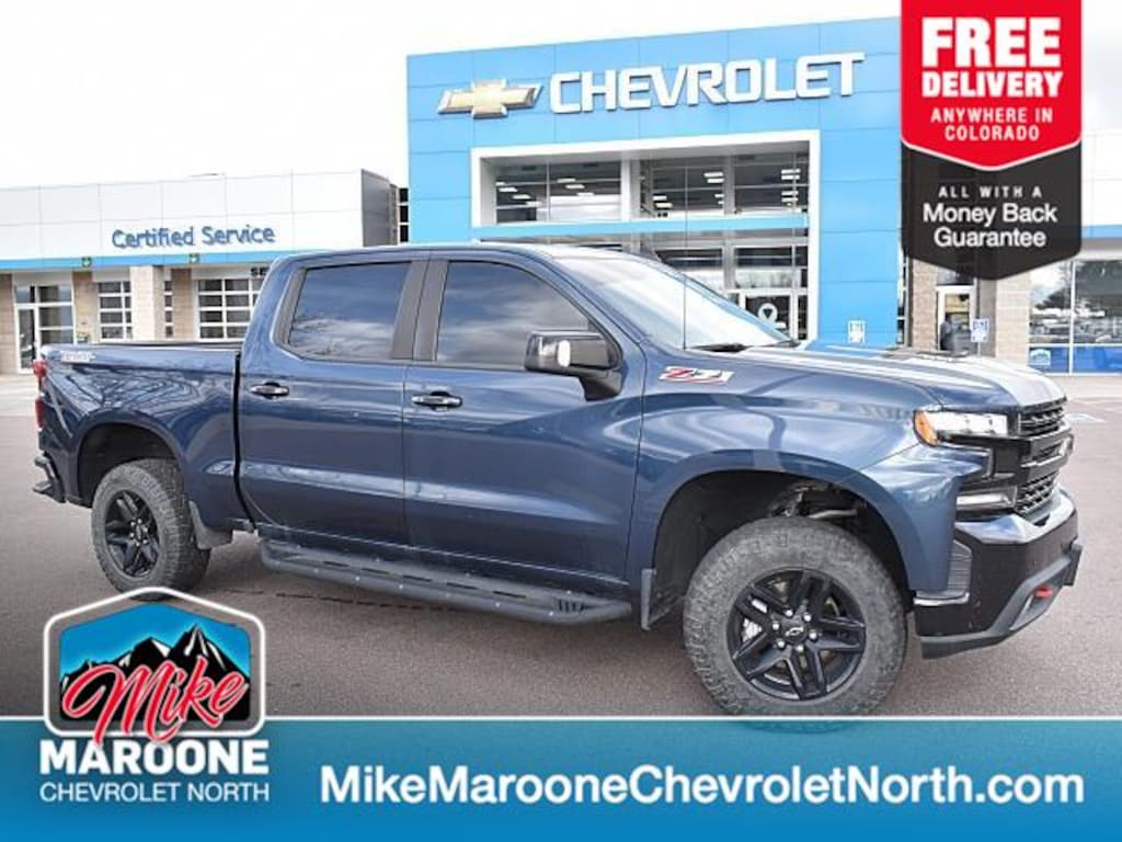 Certified 2020 Chevrolet Silverado 1500 LT Trail Boss Truck Crew Cab