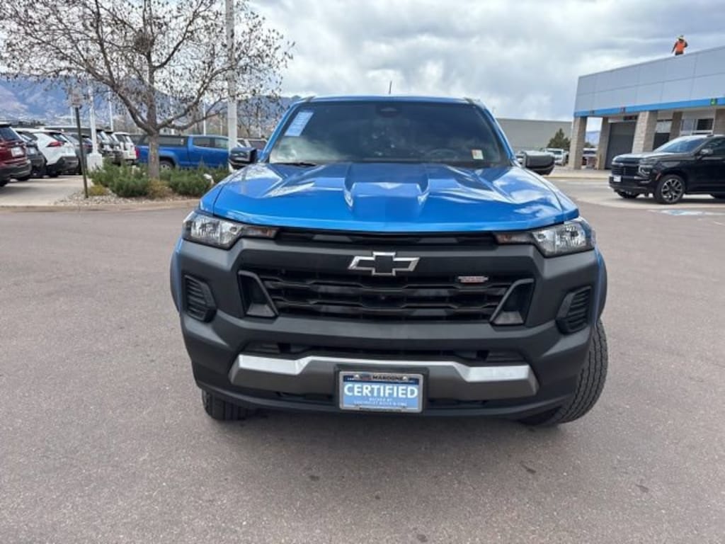 Certified 2024 Chevrolet Colorado Trail Boss Truck Crew Cab