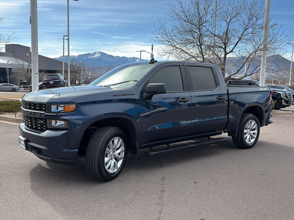 Used 2021 Chevrolet Silverado 1500 Custom Truck Crew Cab