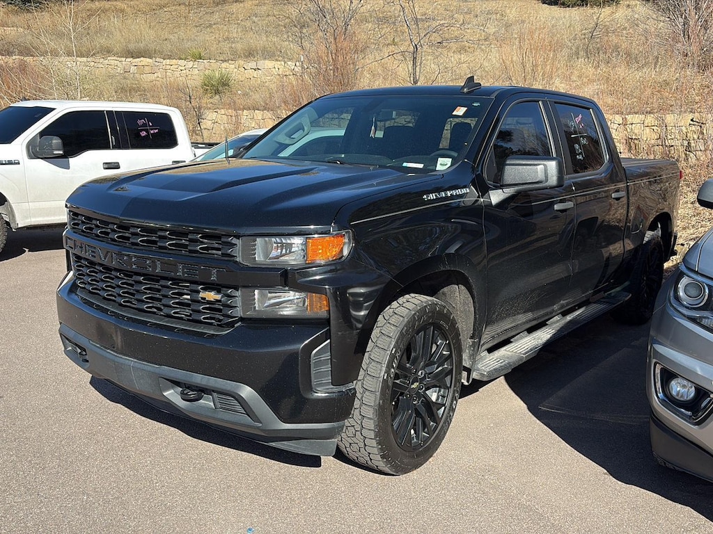 Used 2020 Chevrolet Silverado 1500 Silverado Custom Truck Crew Cab