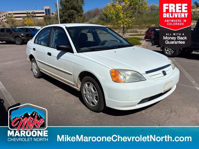 Used 2001 Honda Civic LX with VIN 1HGES16571L001432 for sale in Colorado Springs, CO