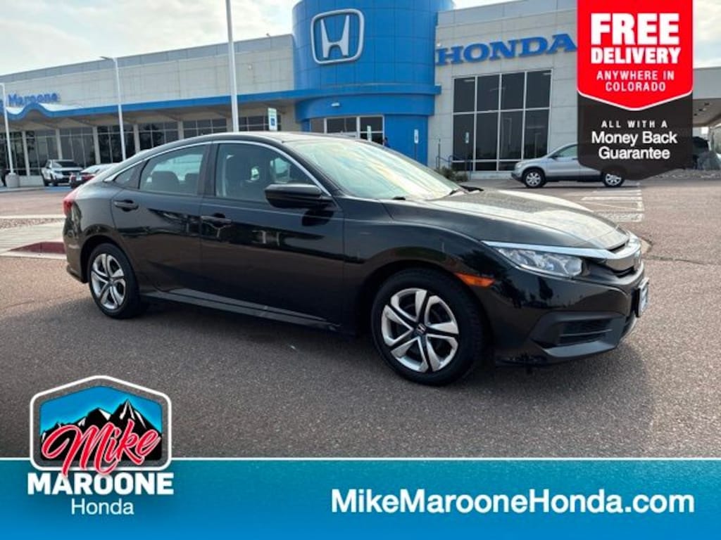 Used 2016 Honda Civic LX Sedan
