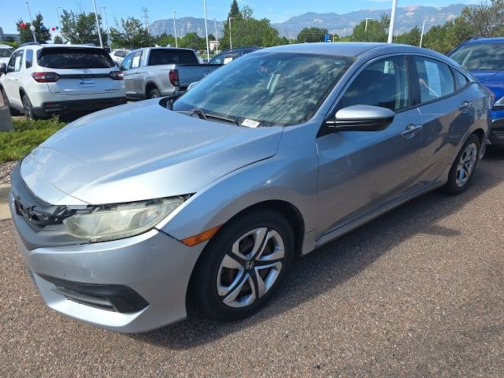 Used 2016 Honda Civic LX Sedan