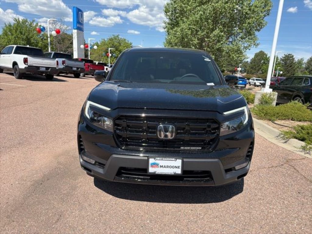 New 2026 Honda Ridgeline Black Edition Truck Crew Cab