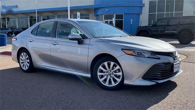 Used 2019 Toyota Camry LE with VIN 4T1B11HK6KU187852 for sale in Longmont, CO