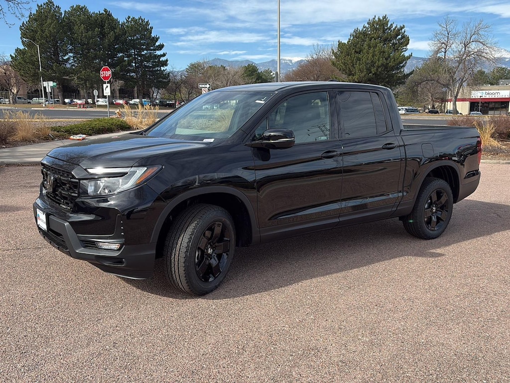 New 2026 Honda Ridgeline Black Edition Truck Crew Cab