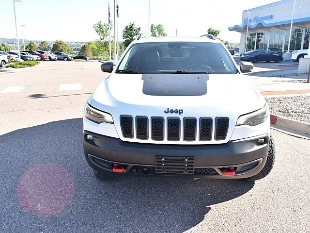 Used 2021 Jeep Cherokee Trailhawk with VIN 1C4PJMBX7MD200790 for sale in Colorado Springs, CO