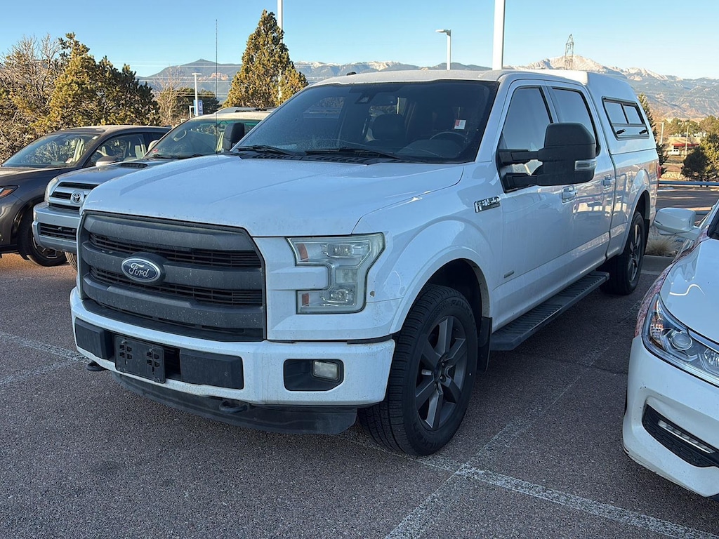 Used 2016 Ford F-150 Lariat Truck SuperCrew Cab