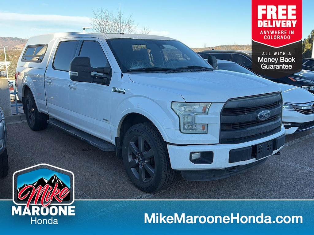 Used 2016 Ford F-150 Lariat Truck SuperCrew Cab