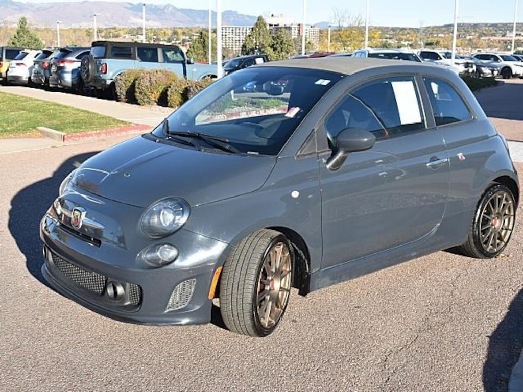 Used 2017 FIAT 500c Cabrio Convertible