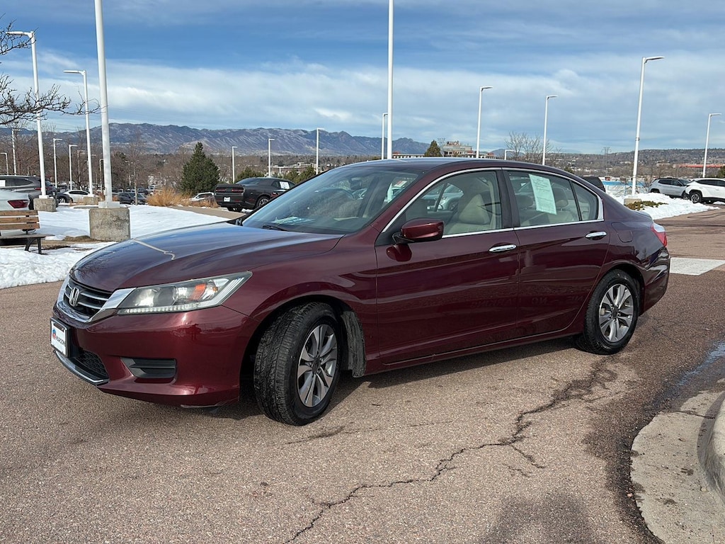 Certified 2015 Honda Accord LX Sedan