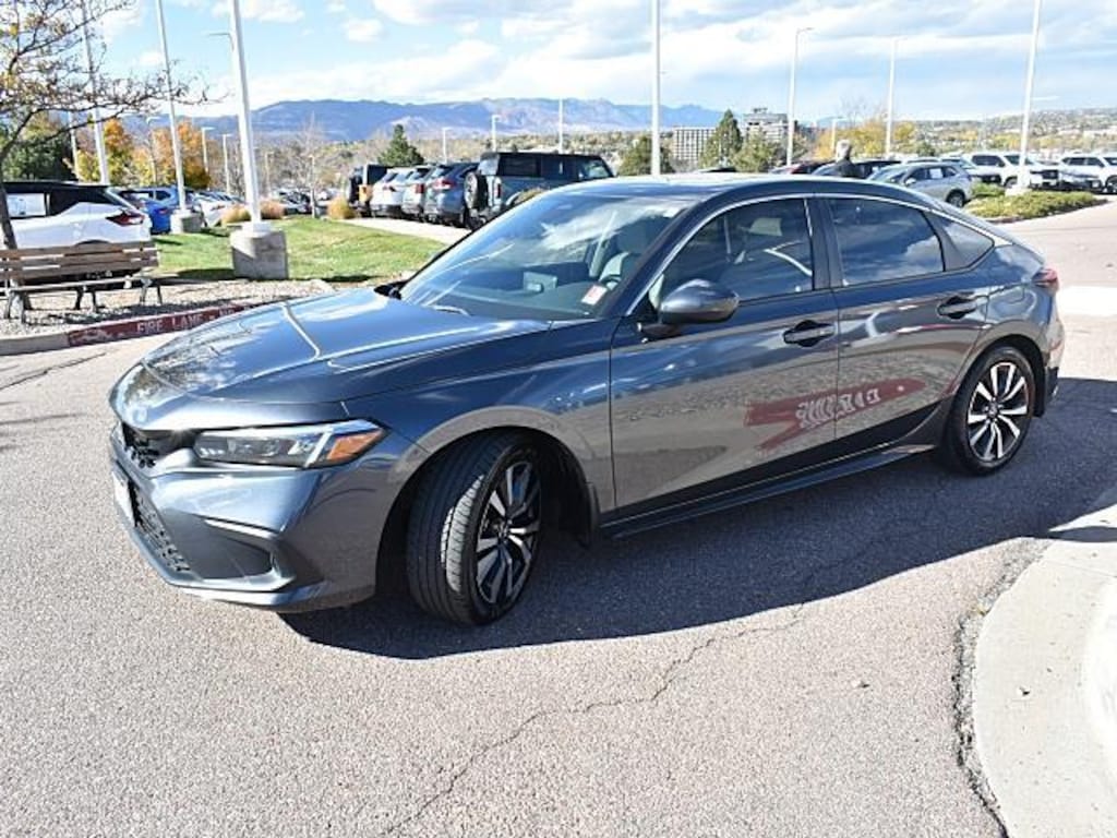 Certified 2022 Honda Civic EX-L Hatchback