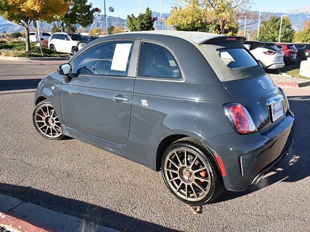 Used 2017 FIAT 500c Cabrio Convertible