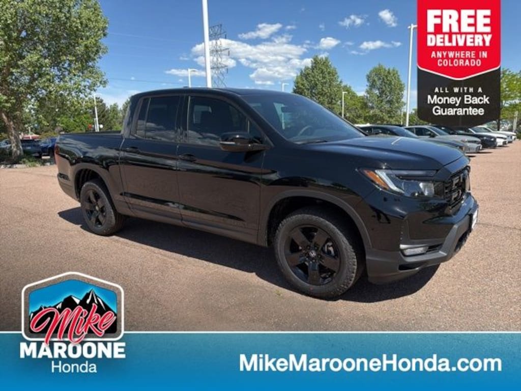 New 2026 Honda Ridgeline Black Edition Truck Crew Cab