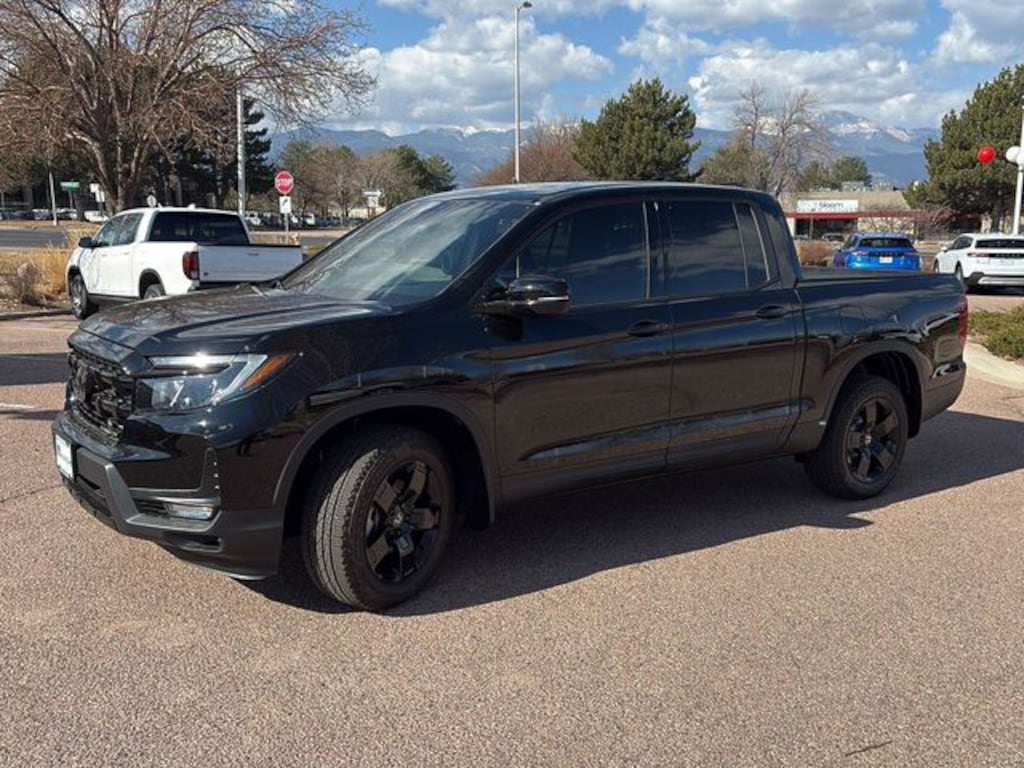 New 2026 Honda Ridgeline Black Edition Truck Crew Cab