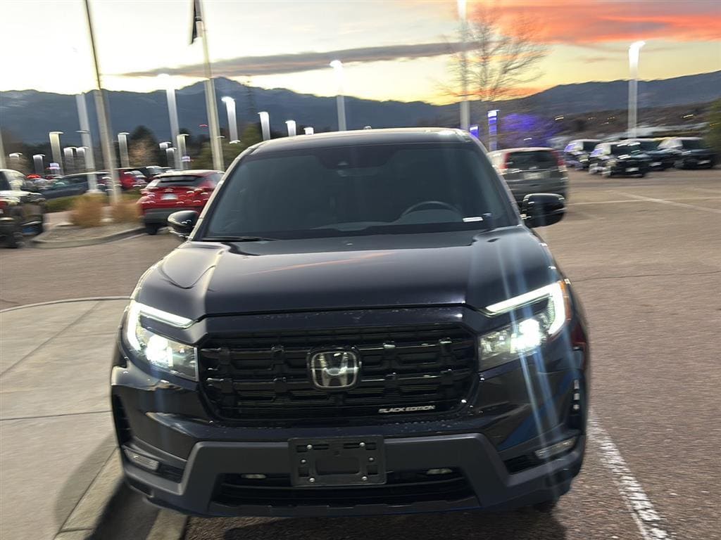Certified 2025 Honda Ridgeline Black Edition Truck Crew Cab