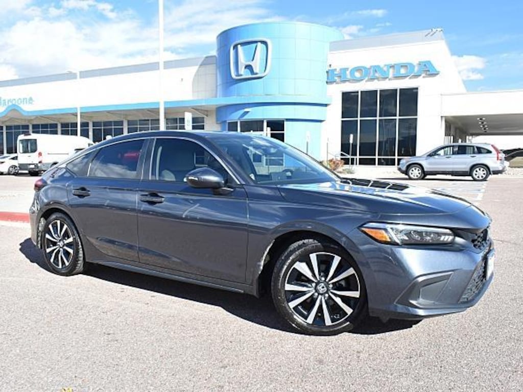 Certified 2022 Honda Civic EX-L Hatchback