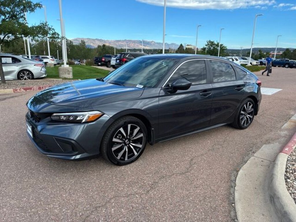 Certified 2024 Honda Civic EX-L Hatchback