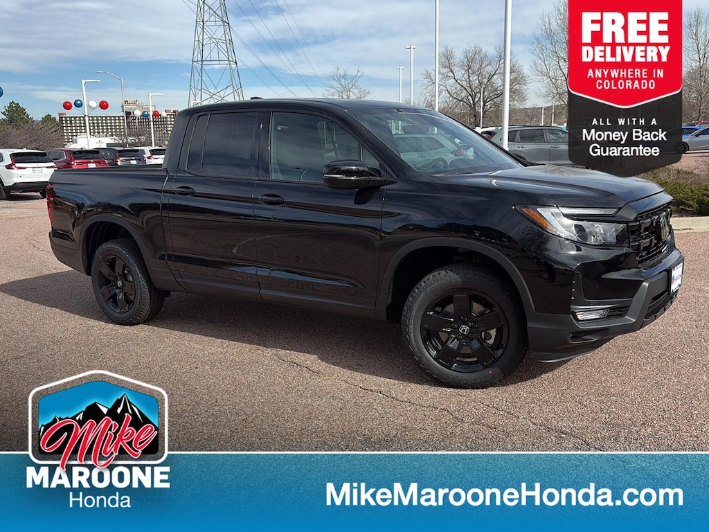New 2026 Honda Ridgeline Black Edition Truck Crew Cab