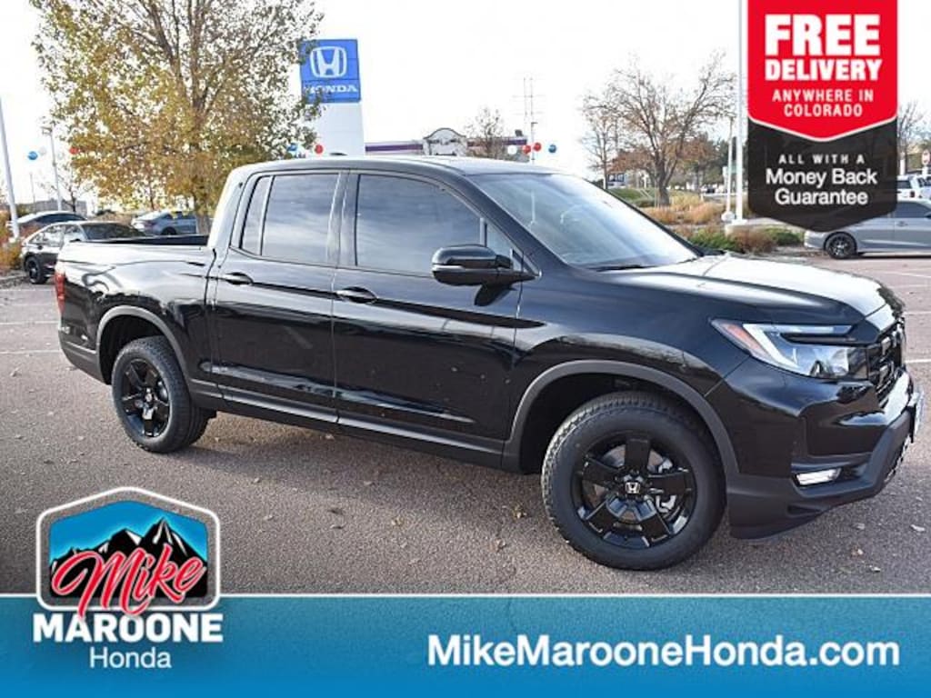 New 2026 Honda Ridgeline Black Edition Truck Crew Cab