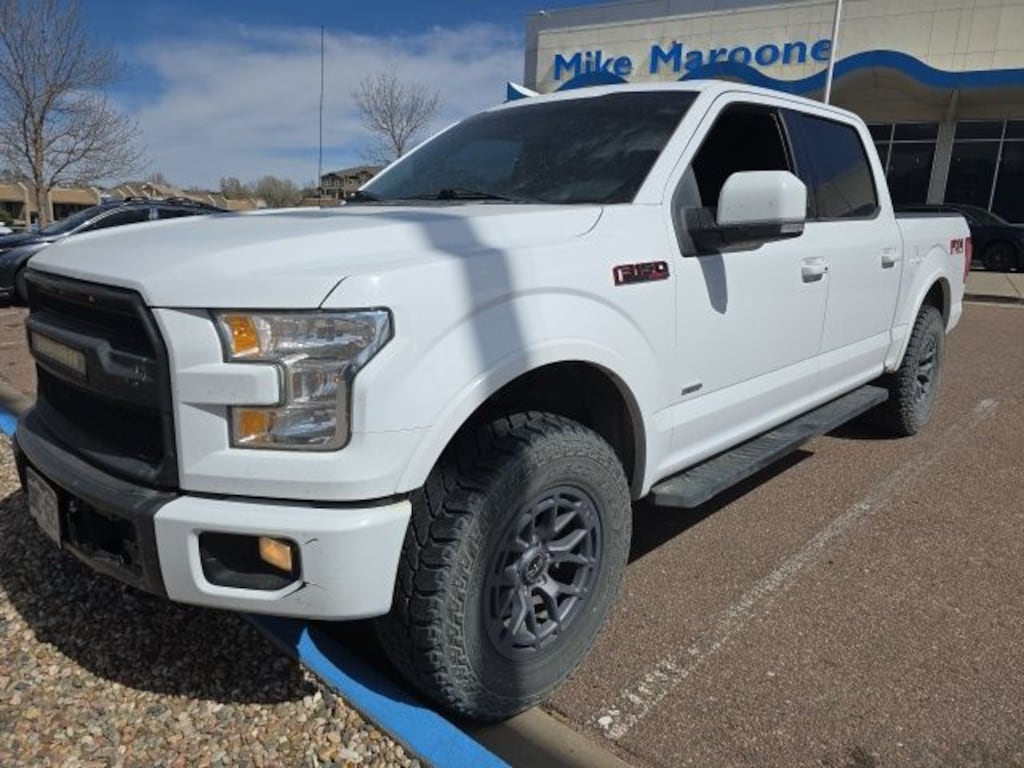 Used 2015 Ford F-150 Lariat Truck SuperCrew Cab