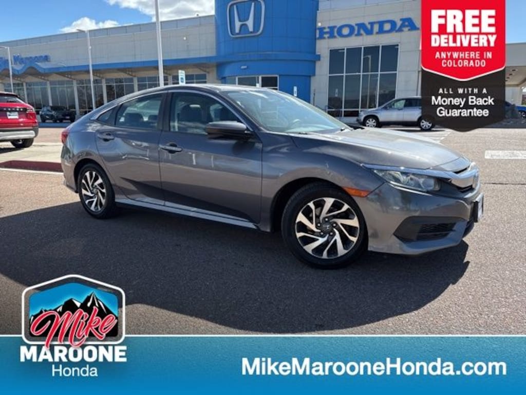 Certified 2016 Honda Civic EX Sedan