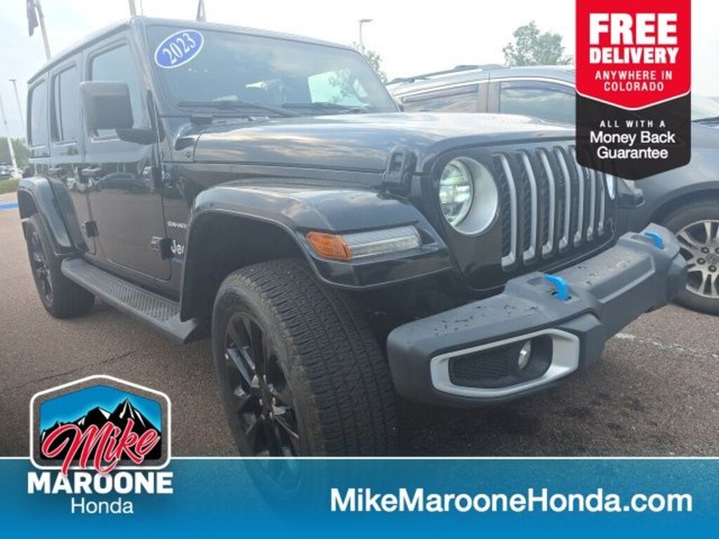 Used 2023 Jeep Wrangler 4xe Sahara 4xe SUV