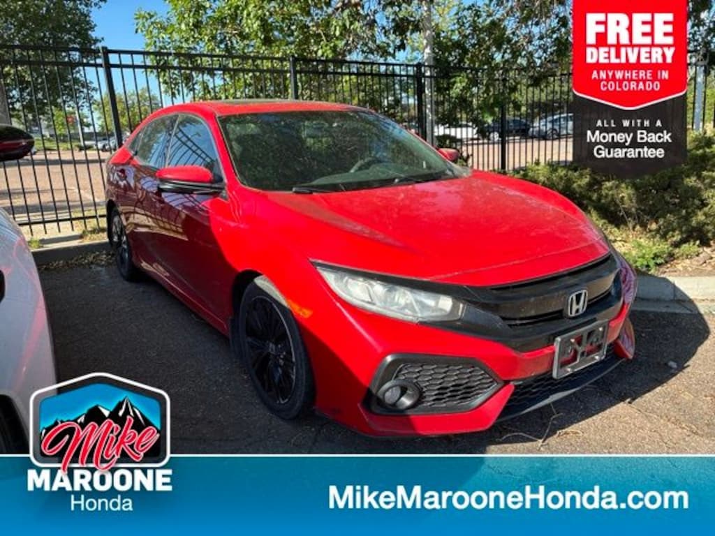 Certified 2018 Honda Civic EX Hatchback