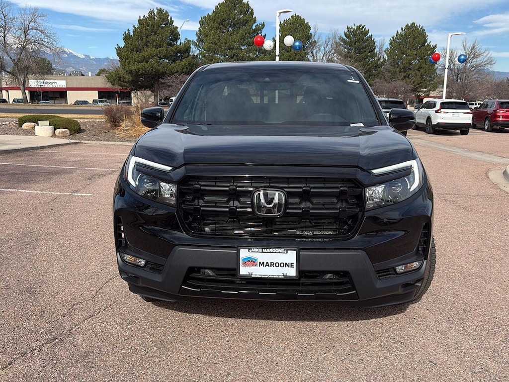 New 2026 Honda Ridgeline Black Edition Truck Crew Cab