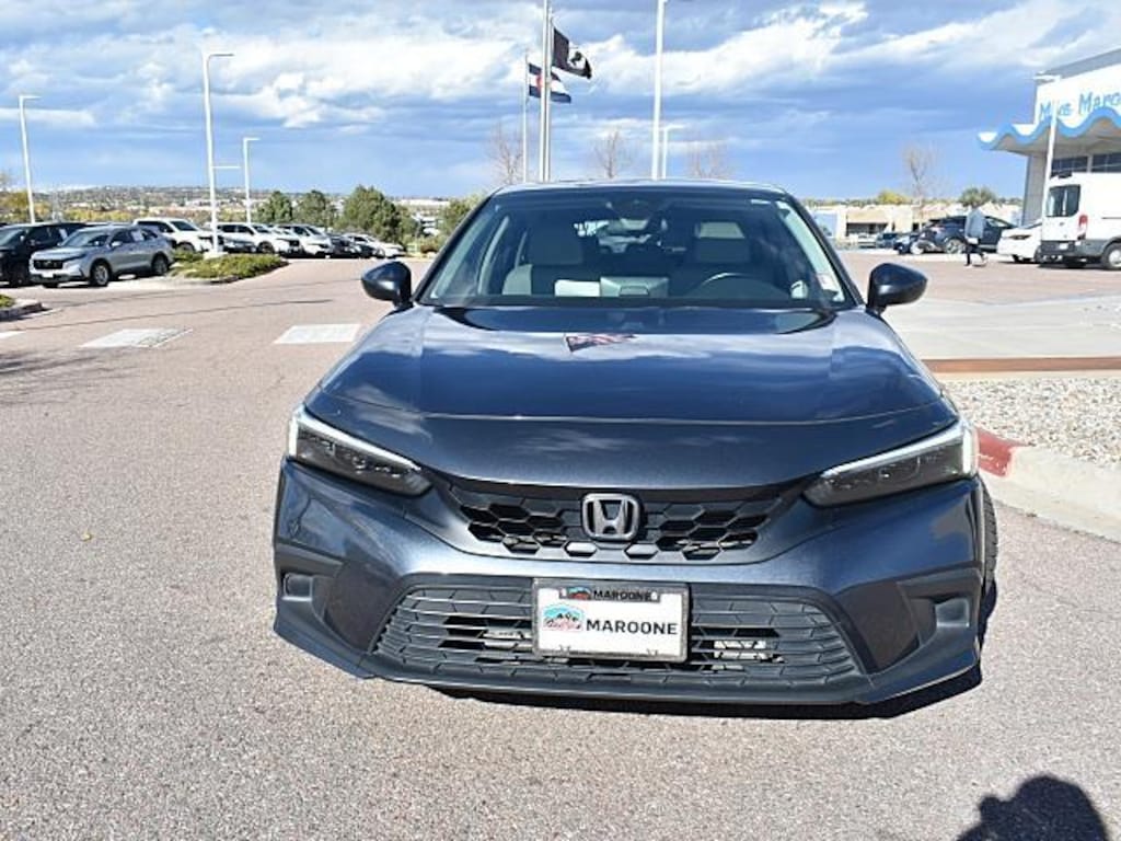 Certified 2022 Honda Civic EX-L Hatchback
