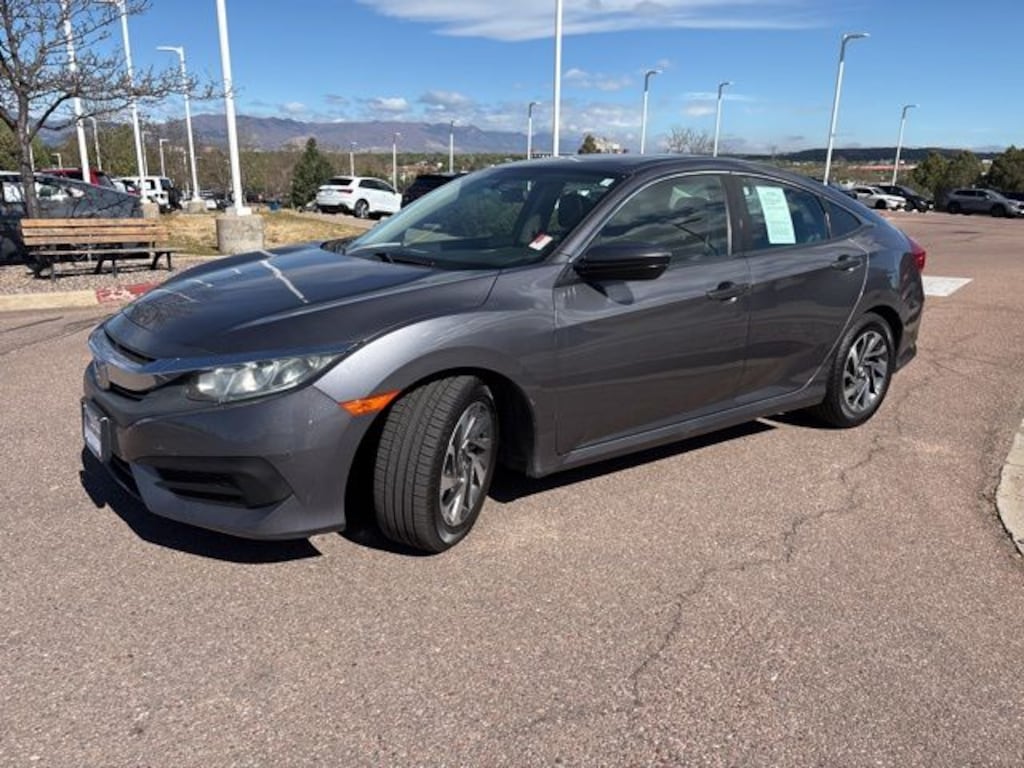 Certified 2016 Honda Civic EX Sedan